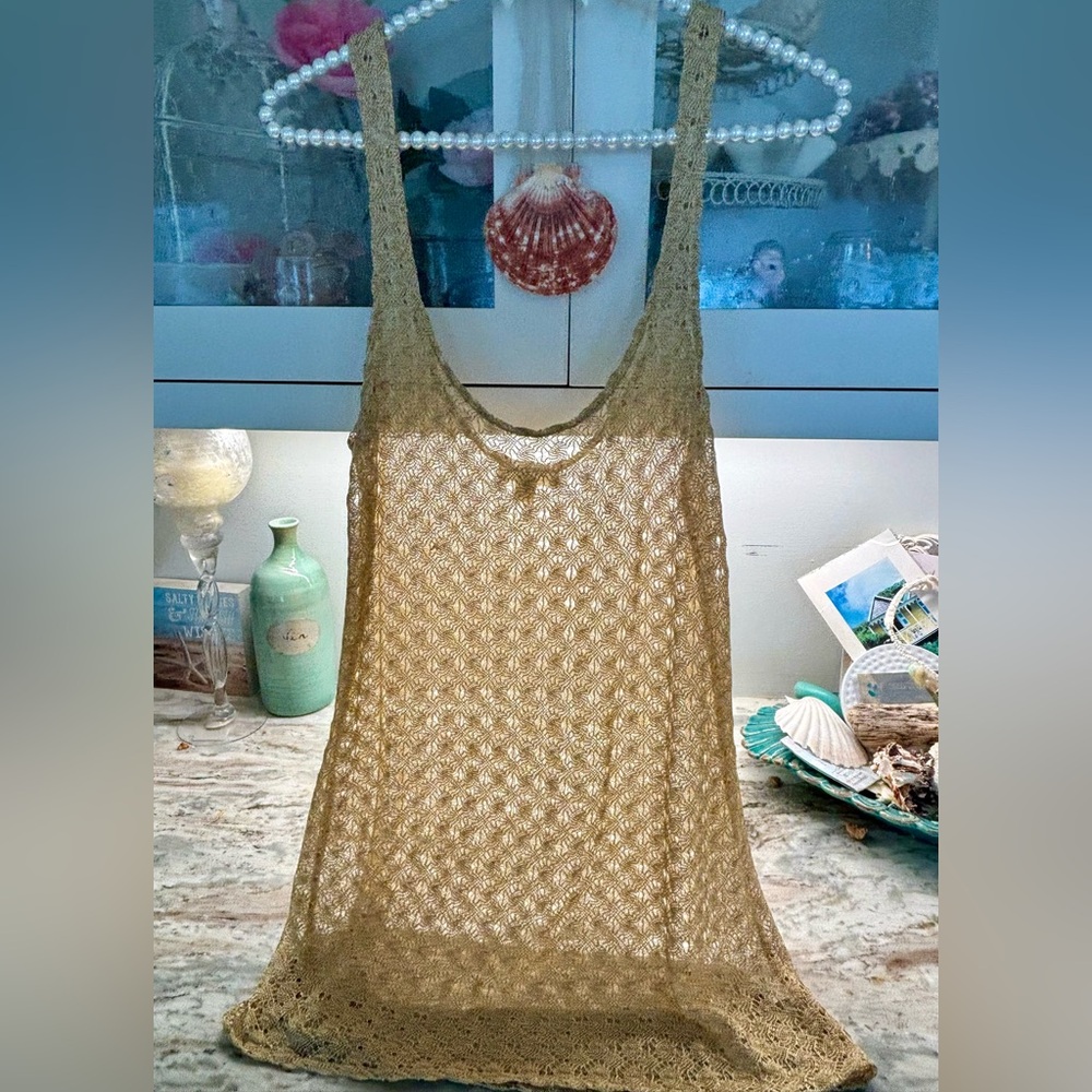 Sheer Gold Top